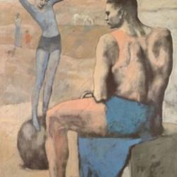 Pablo Picasso les acrobates 